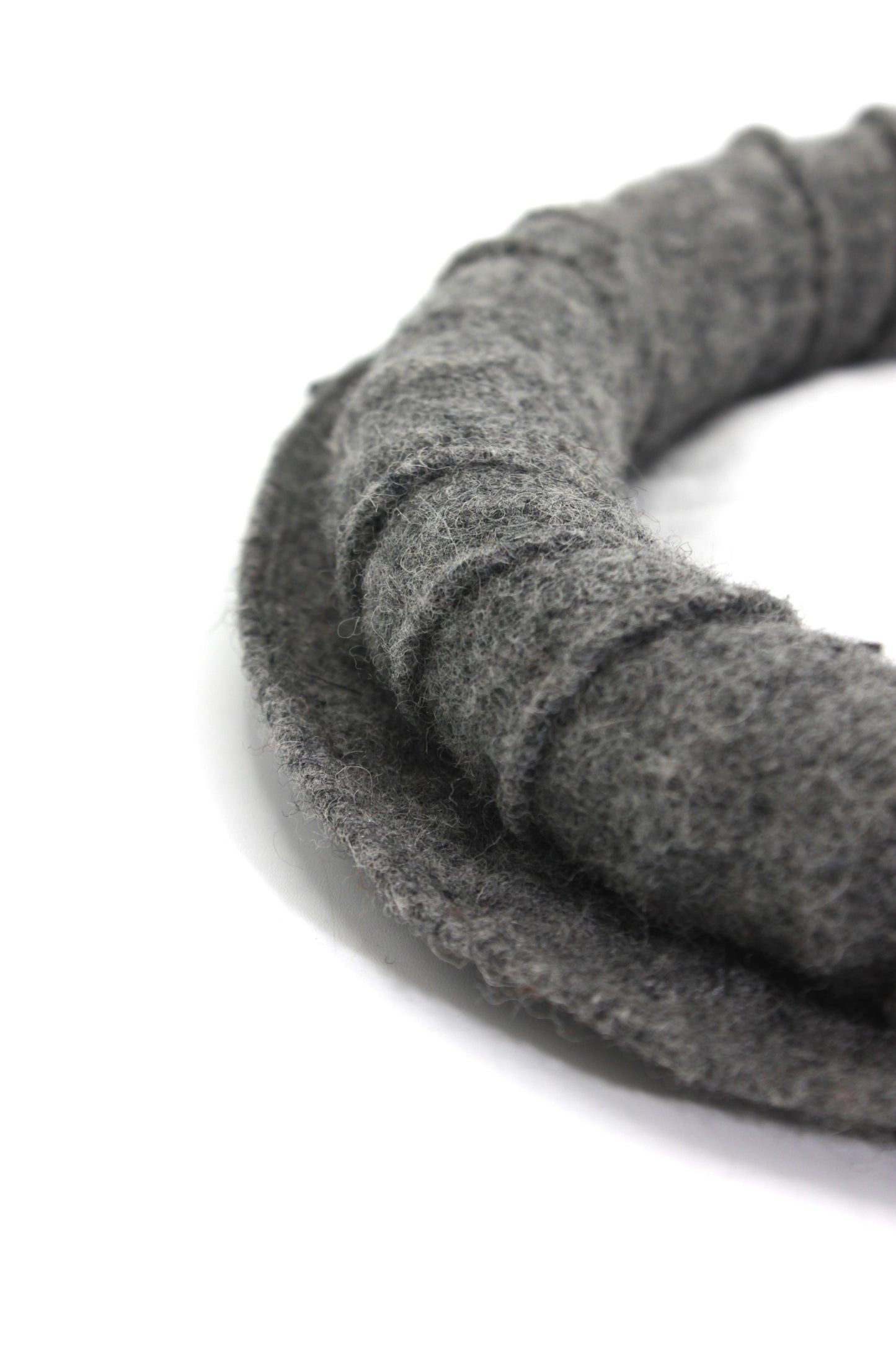 Luxury Hand Made Pure Woolen Gray Chitrali Pakol Cap