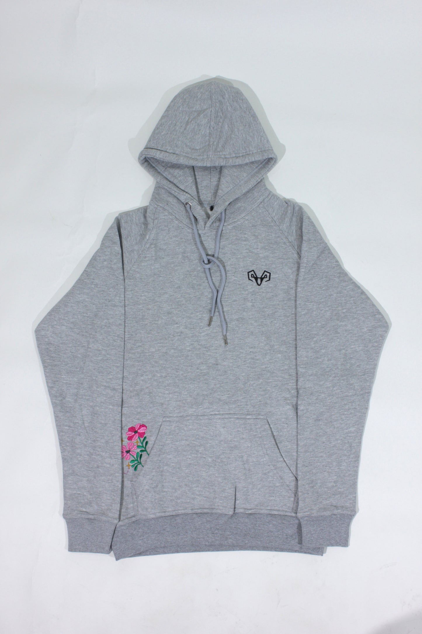 Classic Light Gray Hoodie For Women