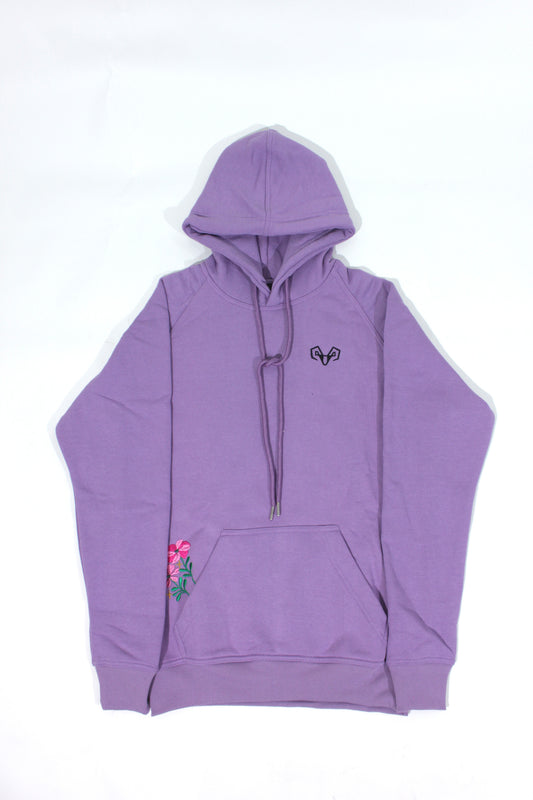 Classic Pastel Purple Hoodie For Women