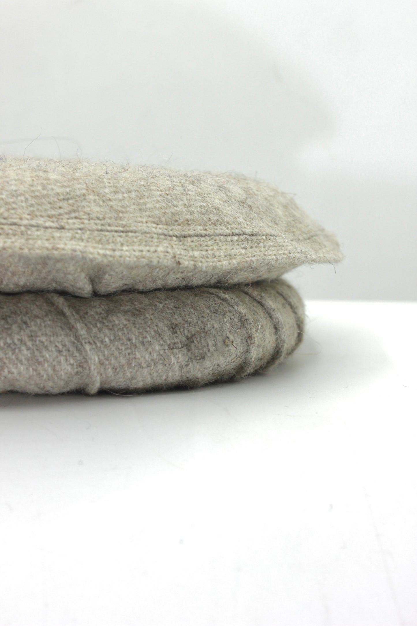 Luxury Hand Made Pure Woolen Beige Chitrali Pakol Cap