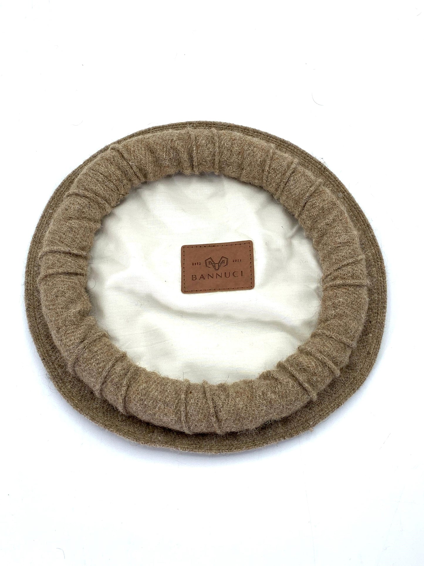 LUXURY HAND MADE PURE WOOLEN MUSTARD CHITRALI PAKOL CAP