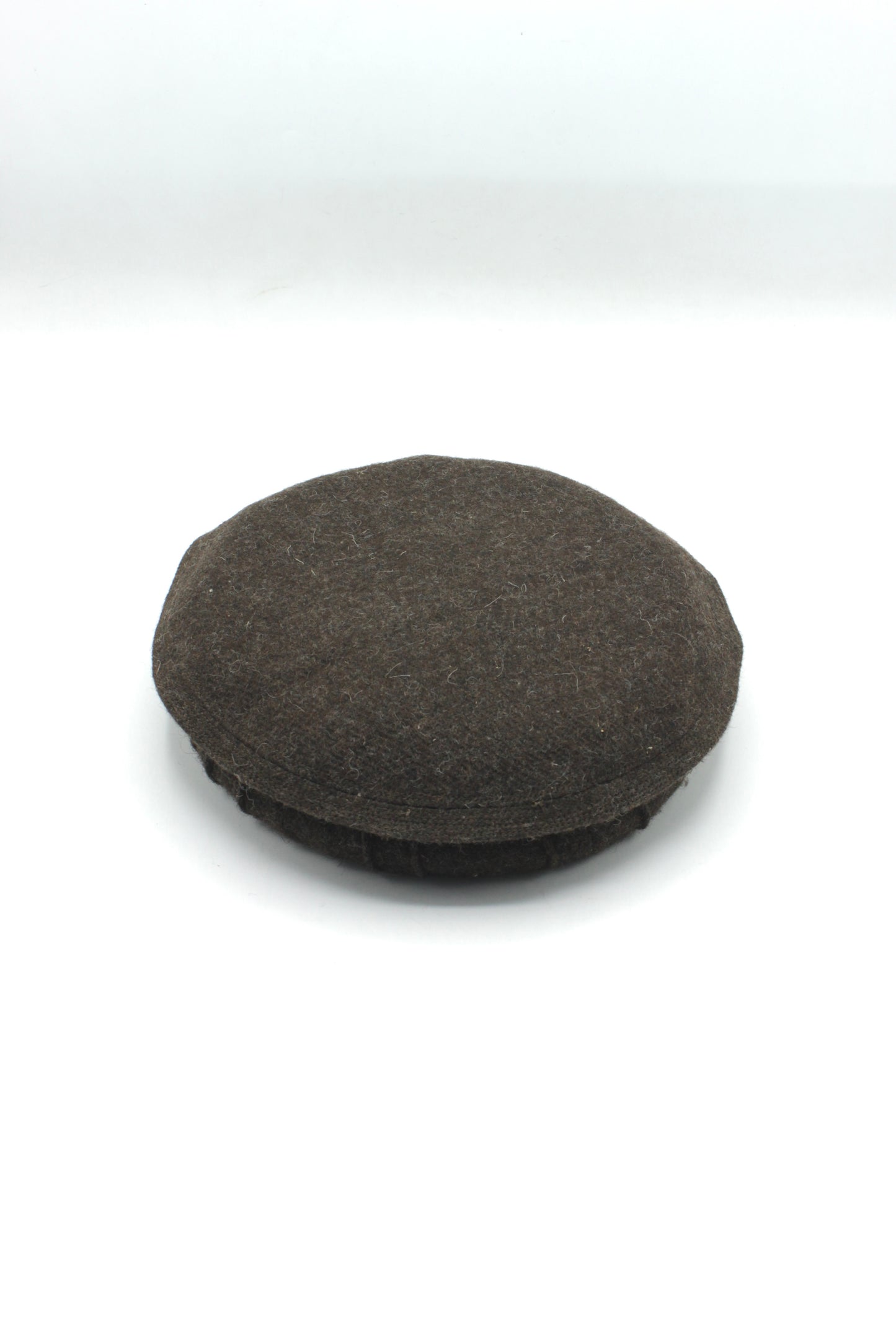 Luxury Hand Made Pure Woolen Dark Brown Chitrali Pakol Cap