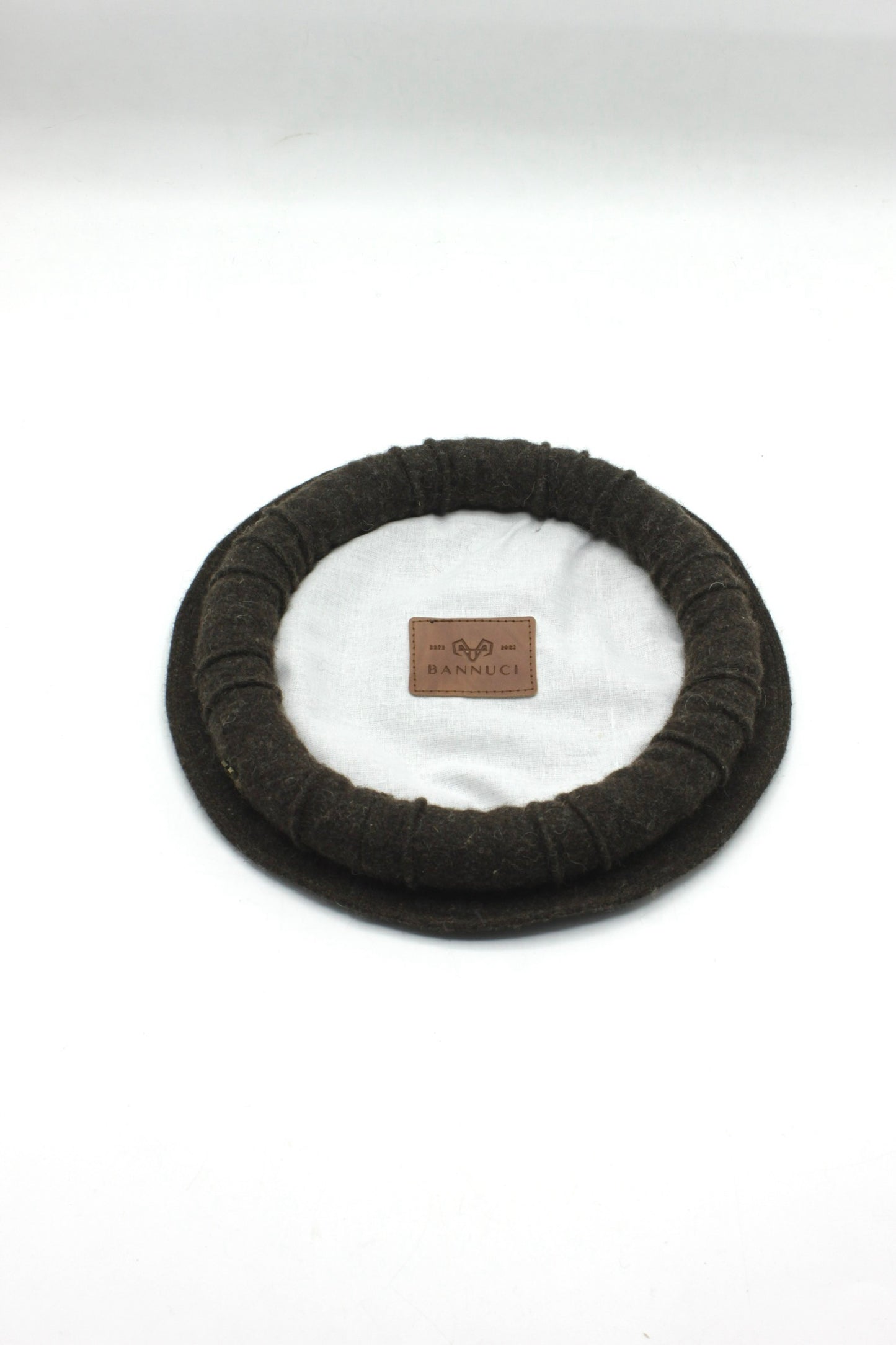 Luxury Hand Made Pure Woolen Dark Brown Chitrali Pakol Cap