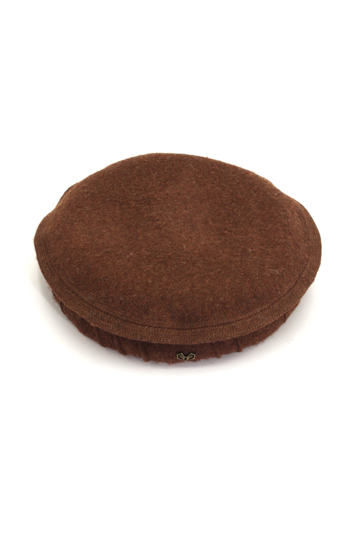 Luxury Hand Made Pure Woolen Chocolate Chitrali Pakol Cap