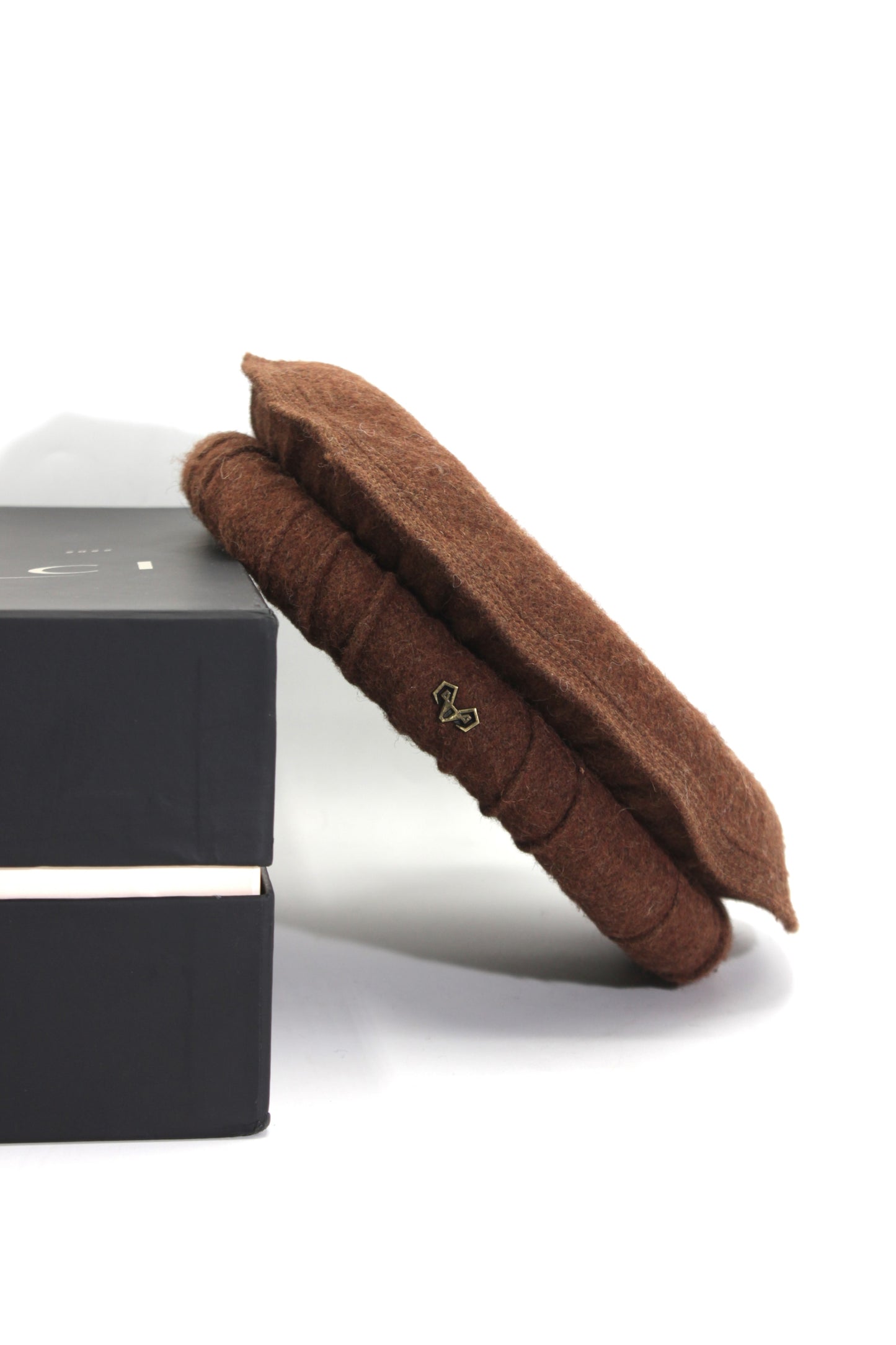 Luxury Hand Made Pure Woolen Chocolate Chitrali Pakol Cap