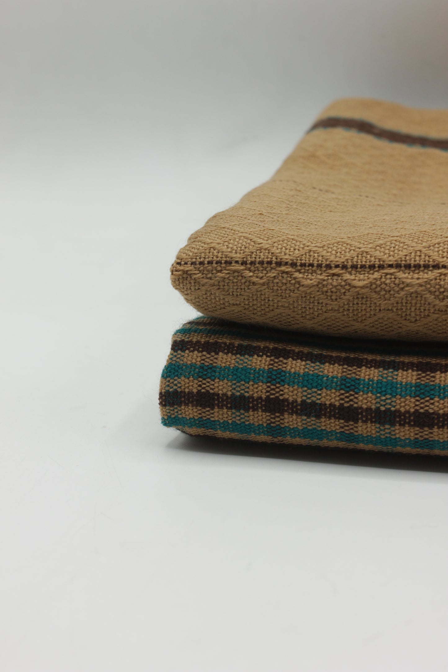 PREMIUM QUALITY MUSTARD WITH GREEN PATTERN UNSTITCHED PURE WOOLEN SUIT FOR WOMEN