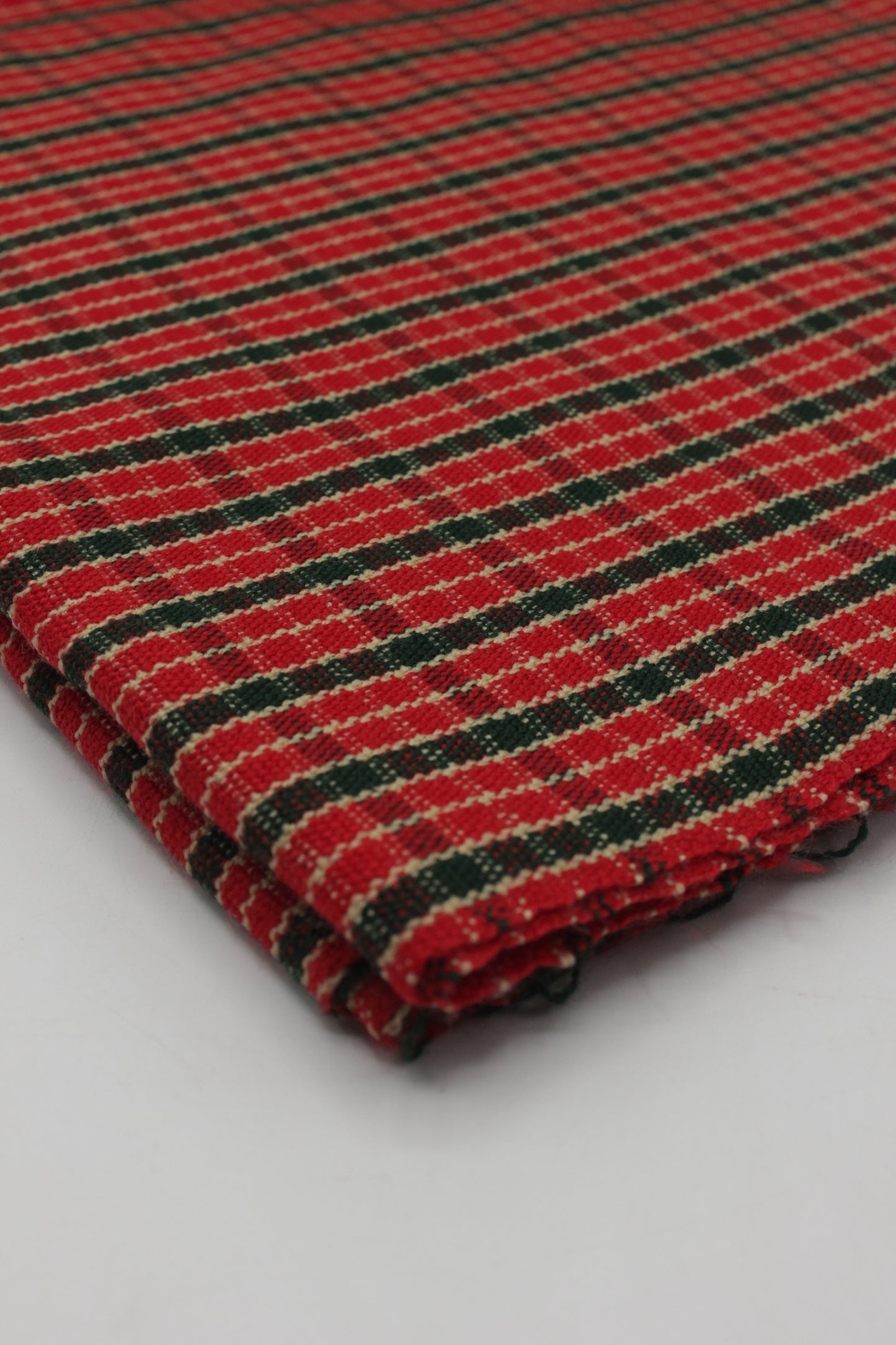 PREMIUM QUALITY RED WITH BLACK BORDER PURE WOOLEN SUIT FOR WOMEN