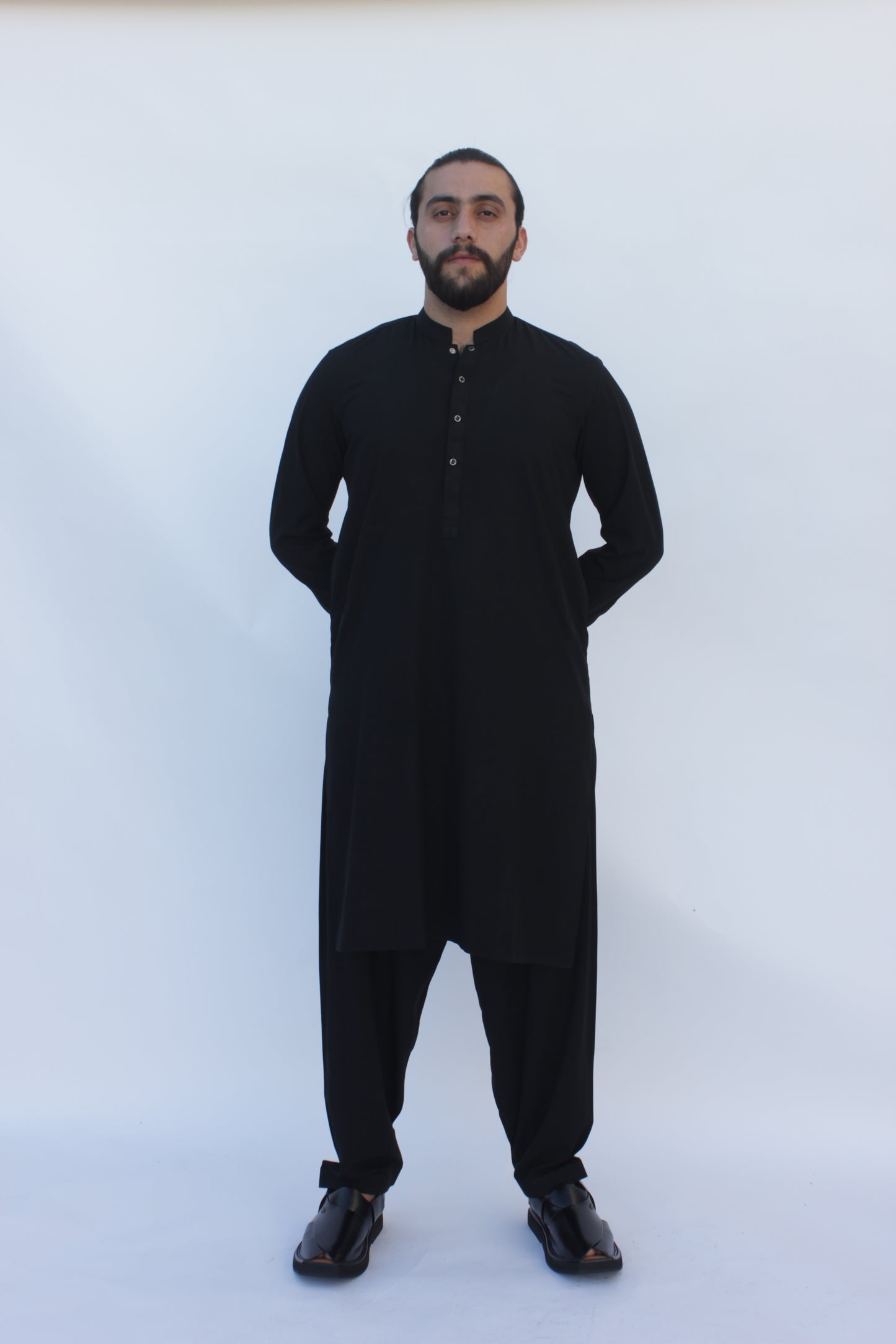 Premium Quality Black Kurta shalwar