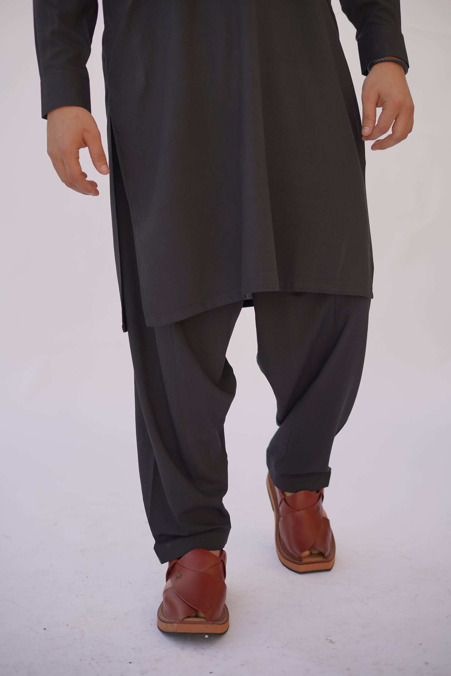 Premium Quality Classic Black Kurta Shalwar