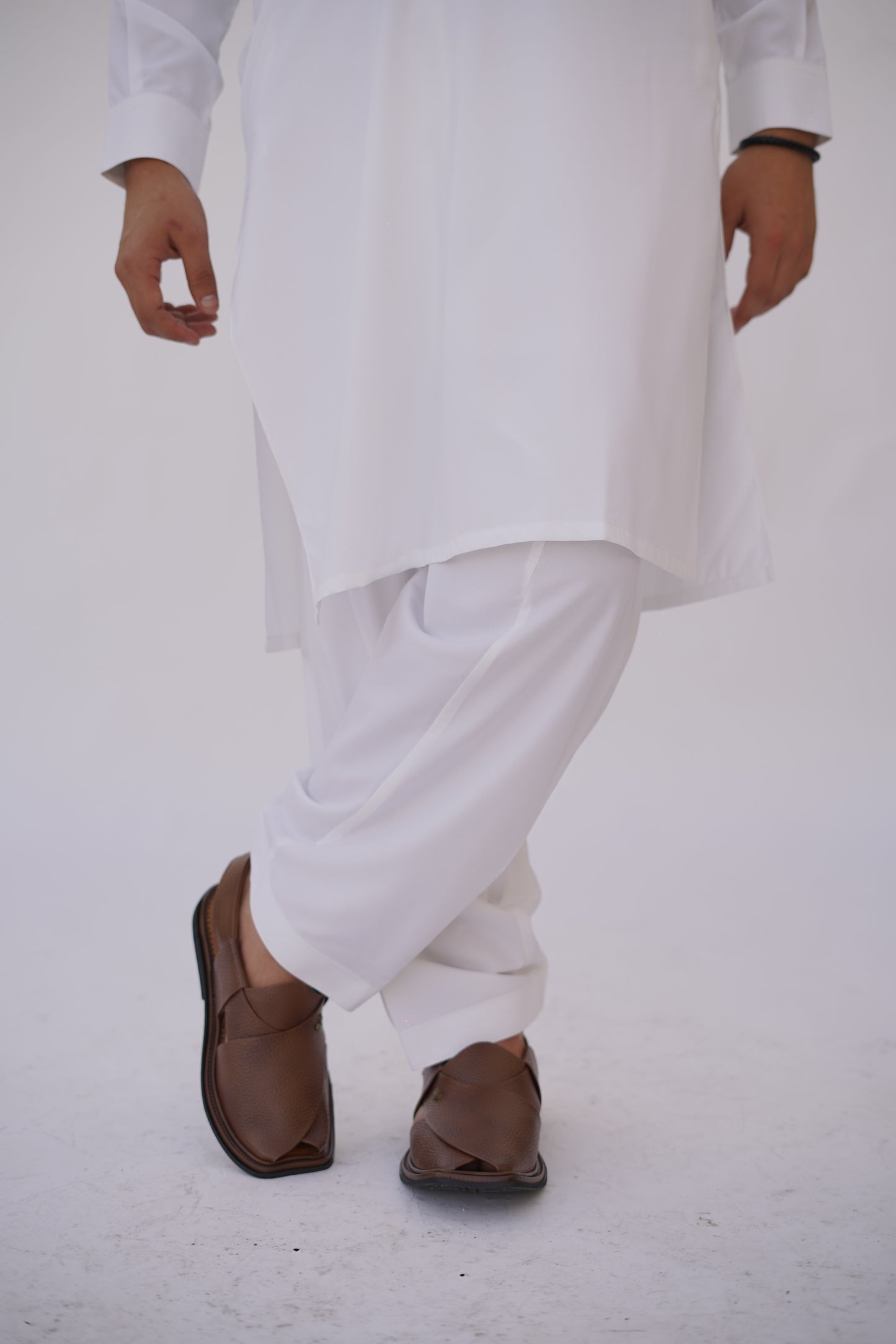 Premium Quality Classic Off White Kameez Shalwar