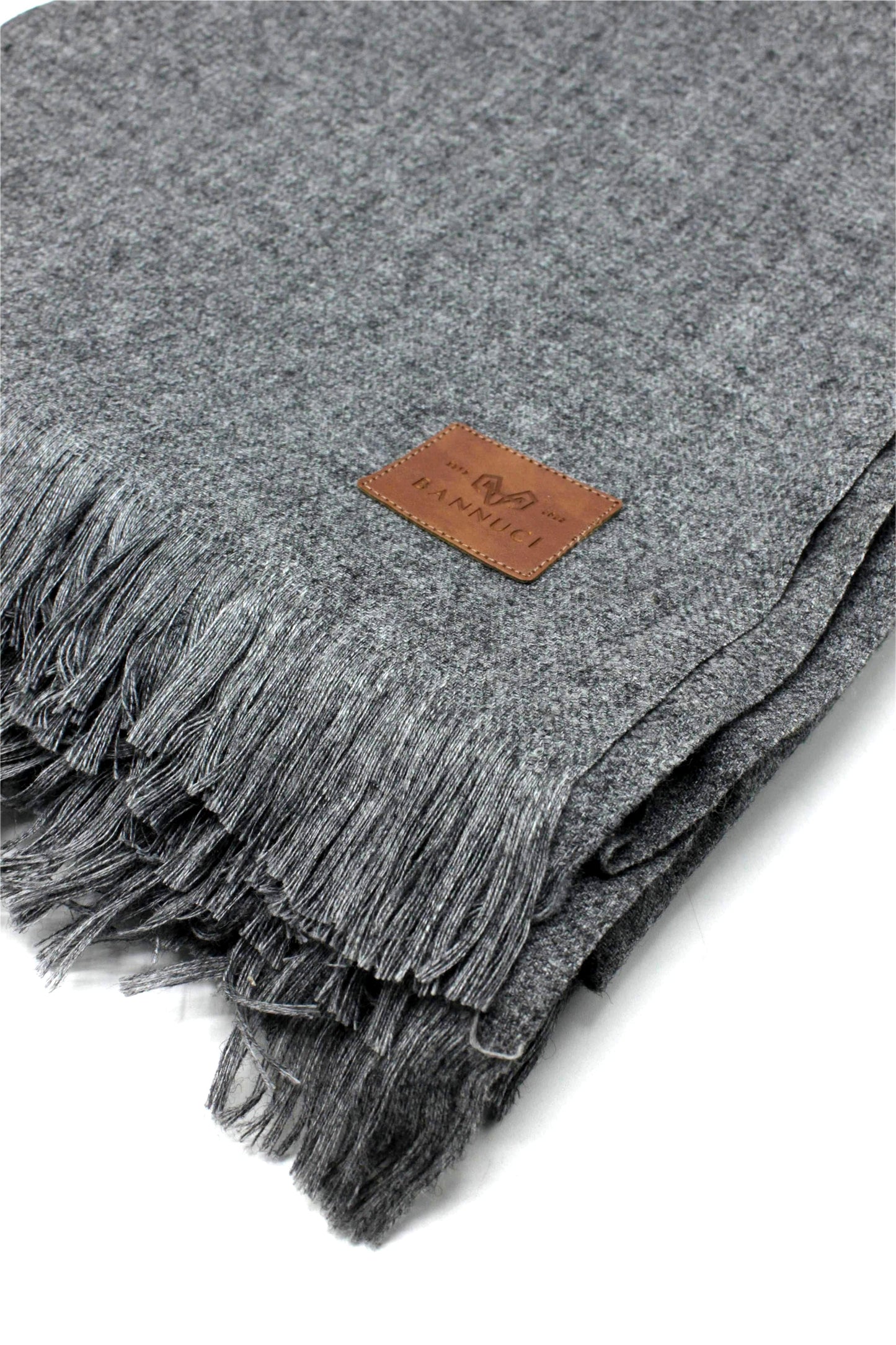 Premium Quality Gray Woolen Blend Shawl