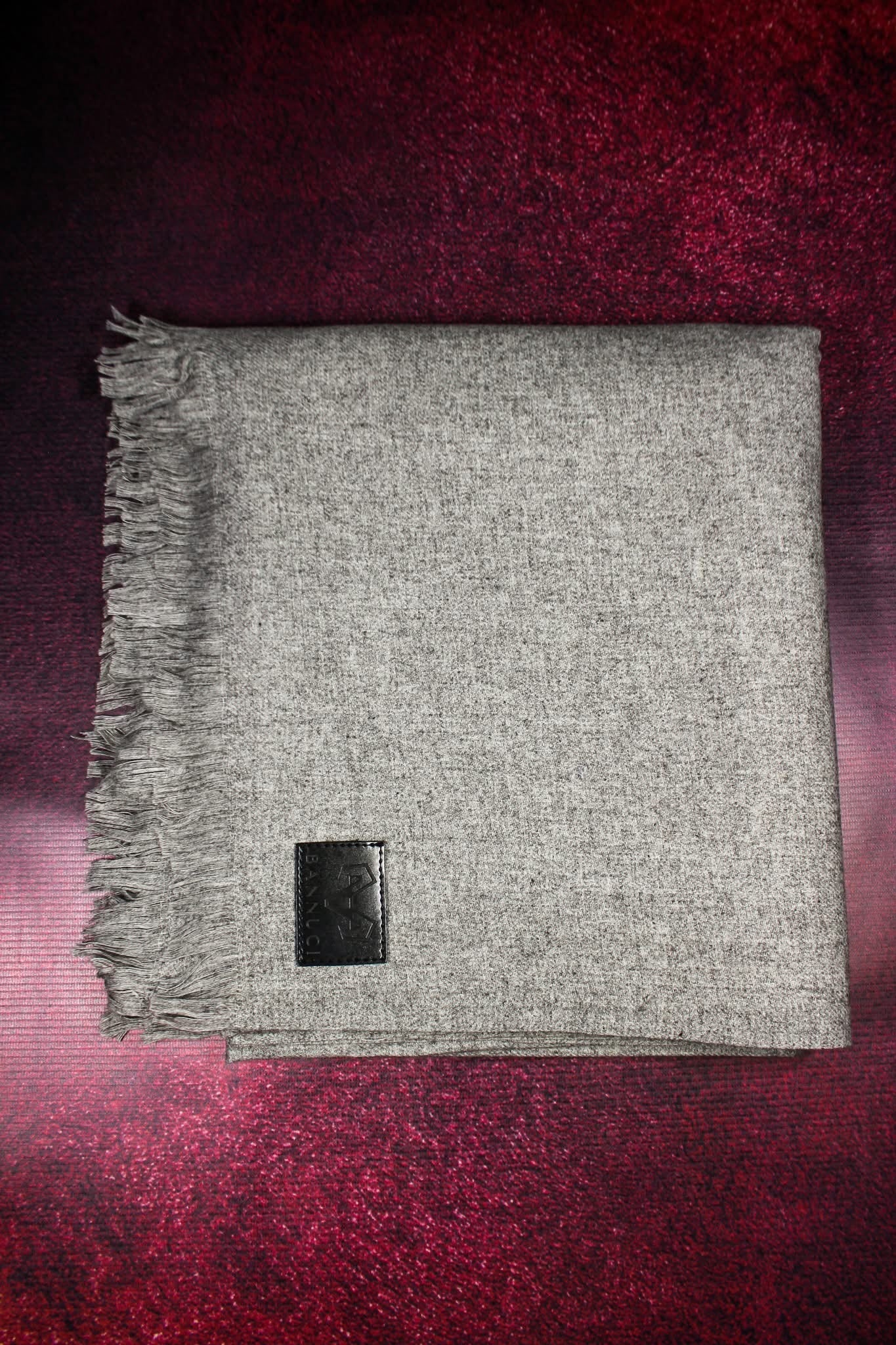 Premium Quality Light Beige Woolen Blend Shawl