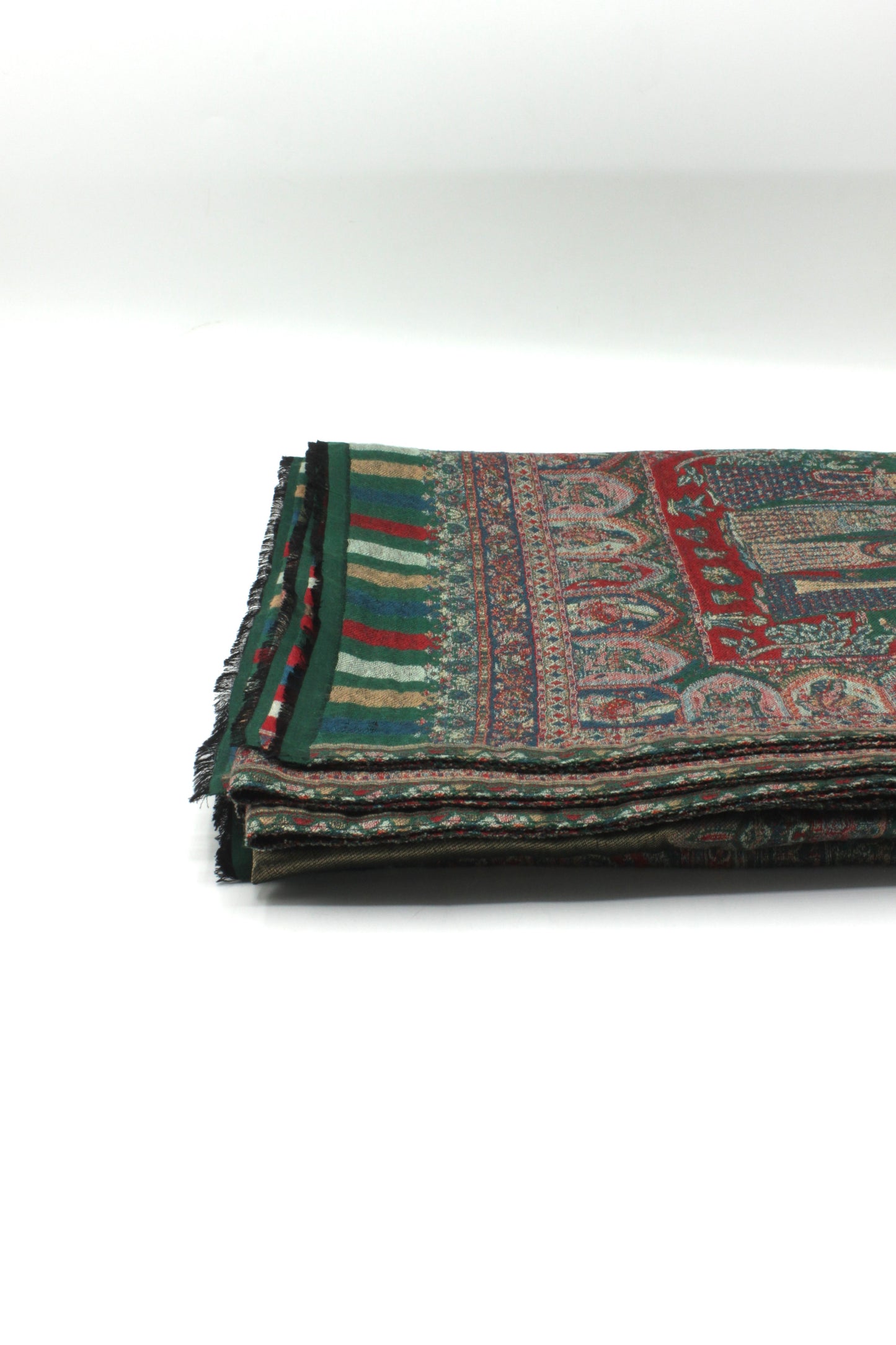 Premium Quality Moon Ligh multi color Woven Pashmina Cashmere Shawl