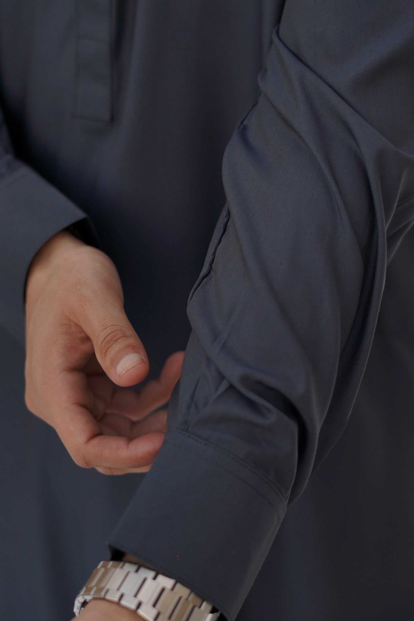 Premium Quality Navy Luxe Kurta Shalwar