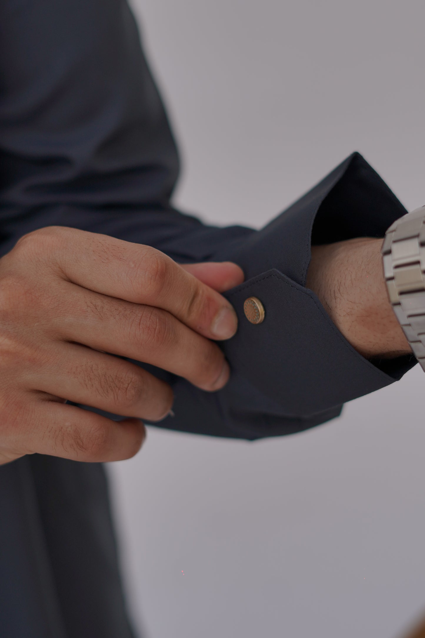 Premium Quality Navy Luxe Kurta Shalwar