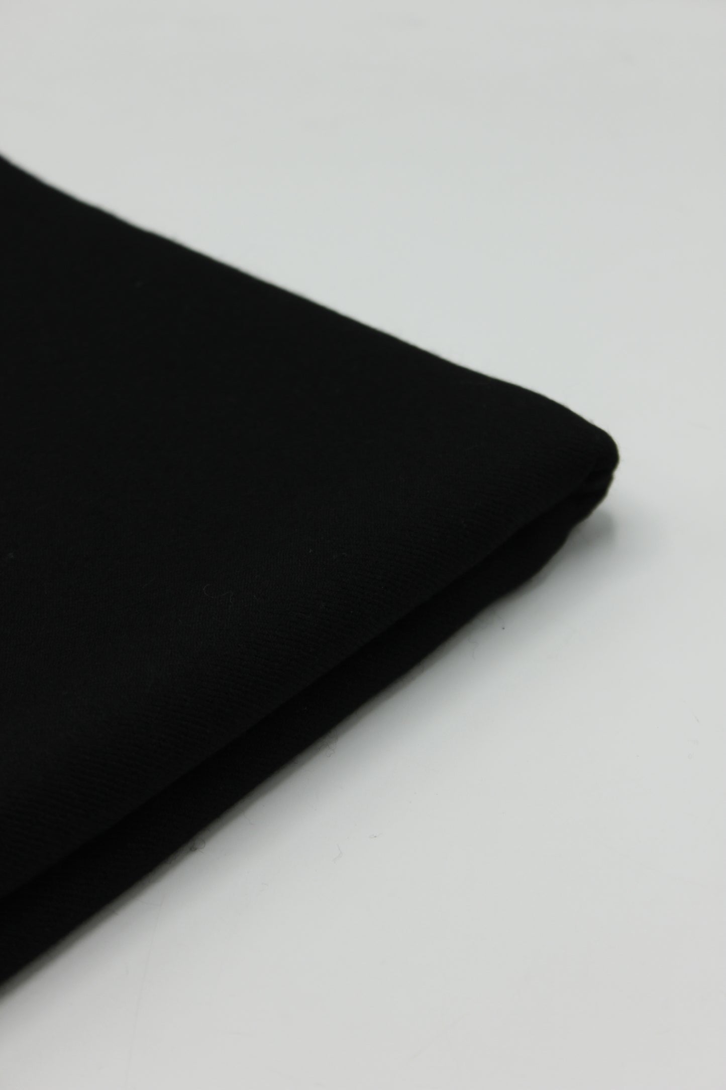 Premium Quality Plain Black Pure Woolen Shawl
