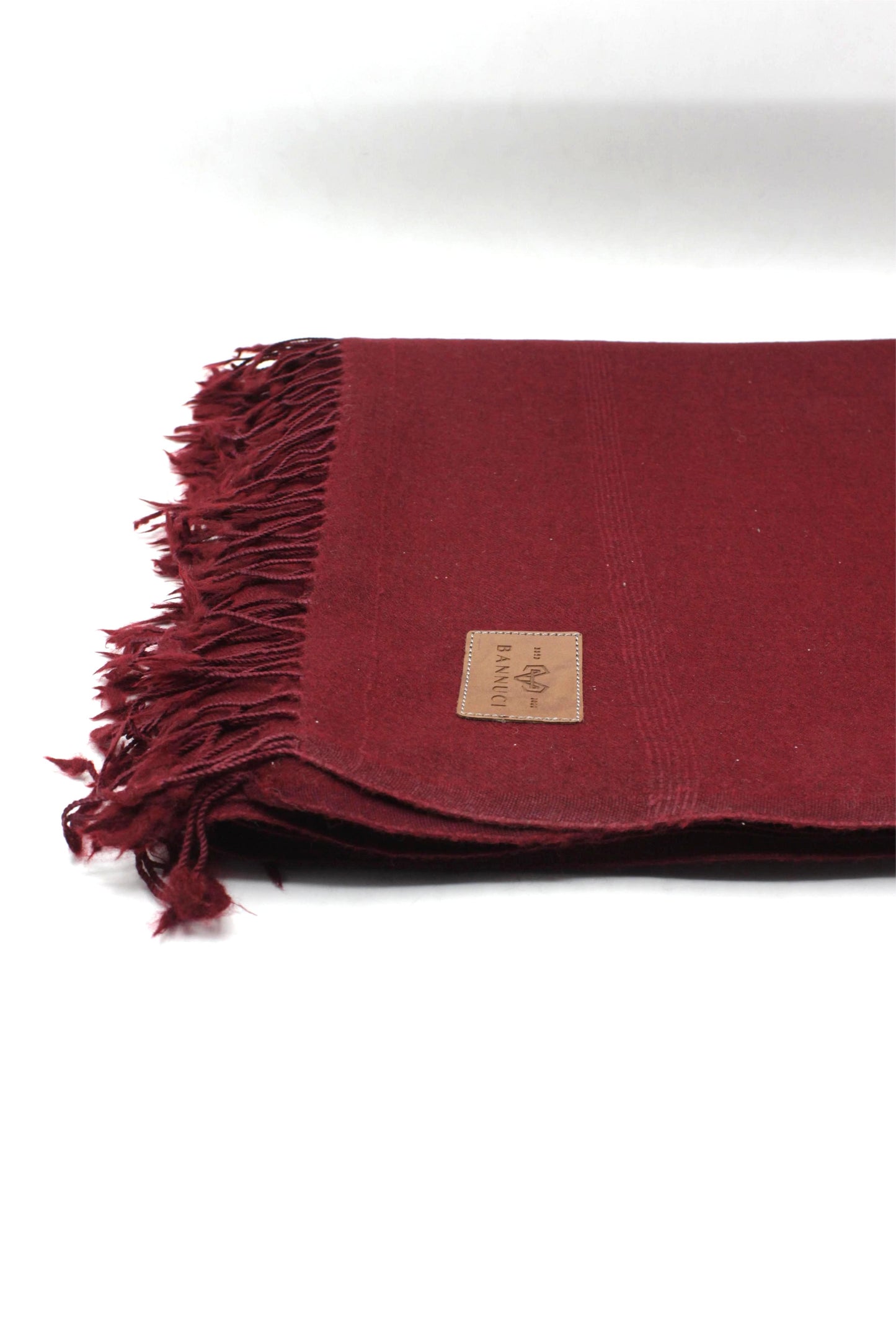 Premium Quality Single Fiber Meroon Plain Pure Woolen Shawl