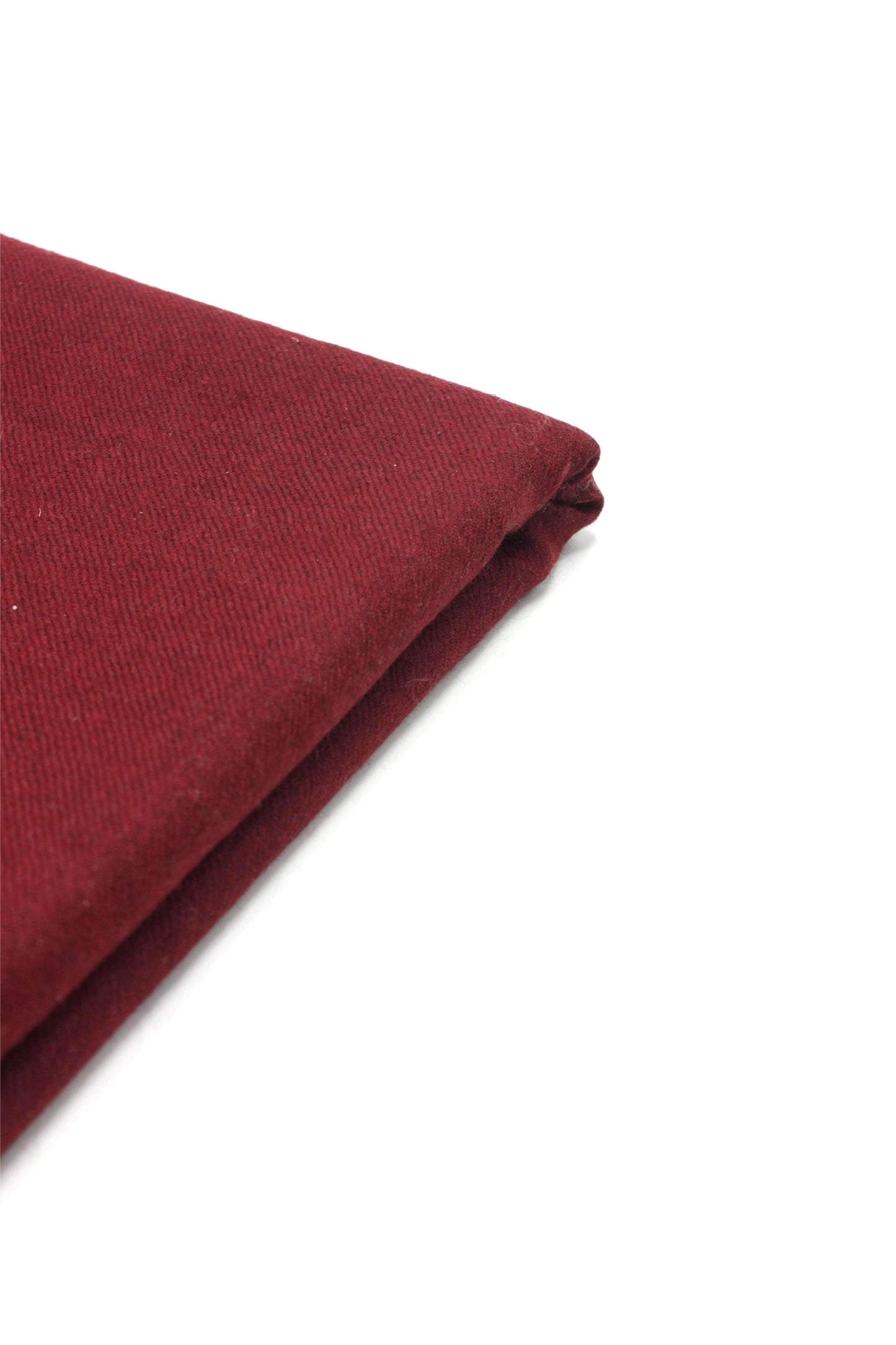 Premium Quality Single Fiber Meroon Plain Pure Woolen Shawl