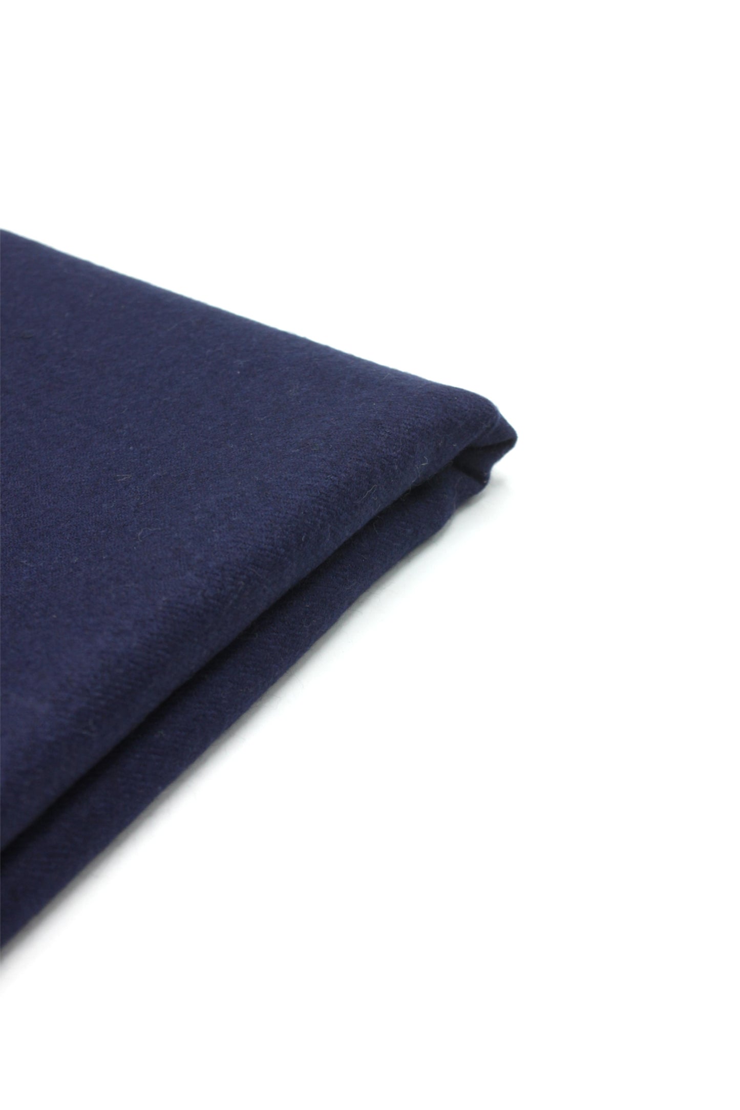 Premium Quality  Single Fiber Navy Blue Plain Pure Woolen Shawl
