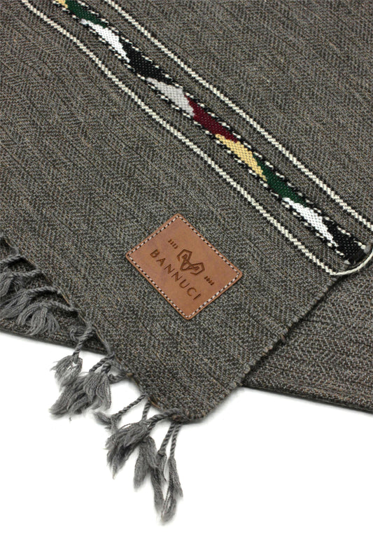 Premium Quality dark grey  stripped design muffler