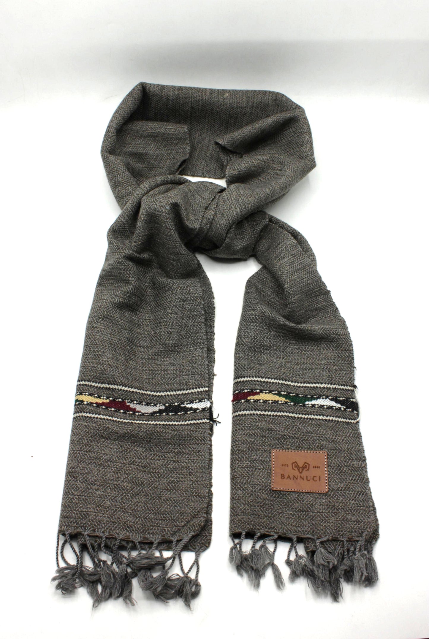 Premium Quality dark grey  stripped design muffler