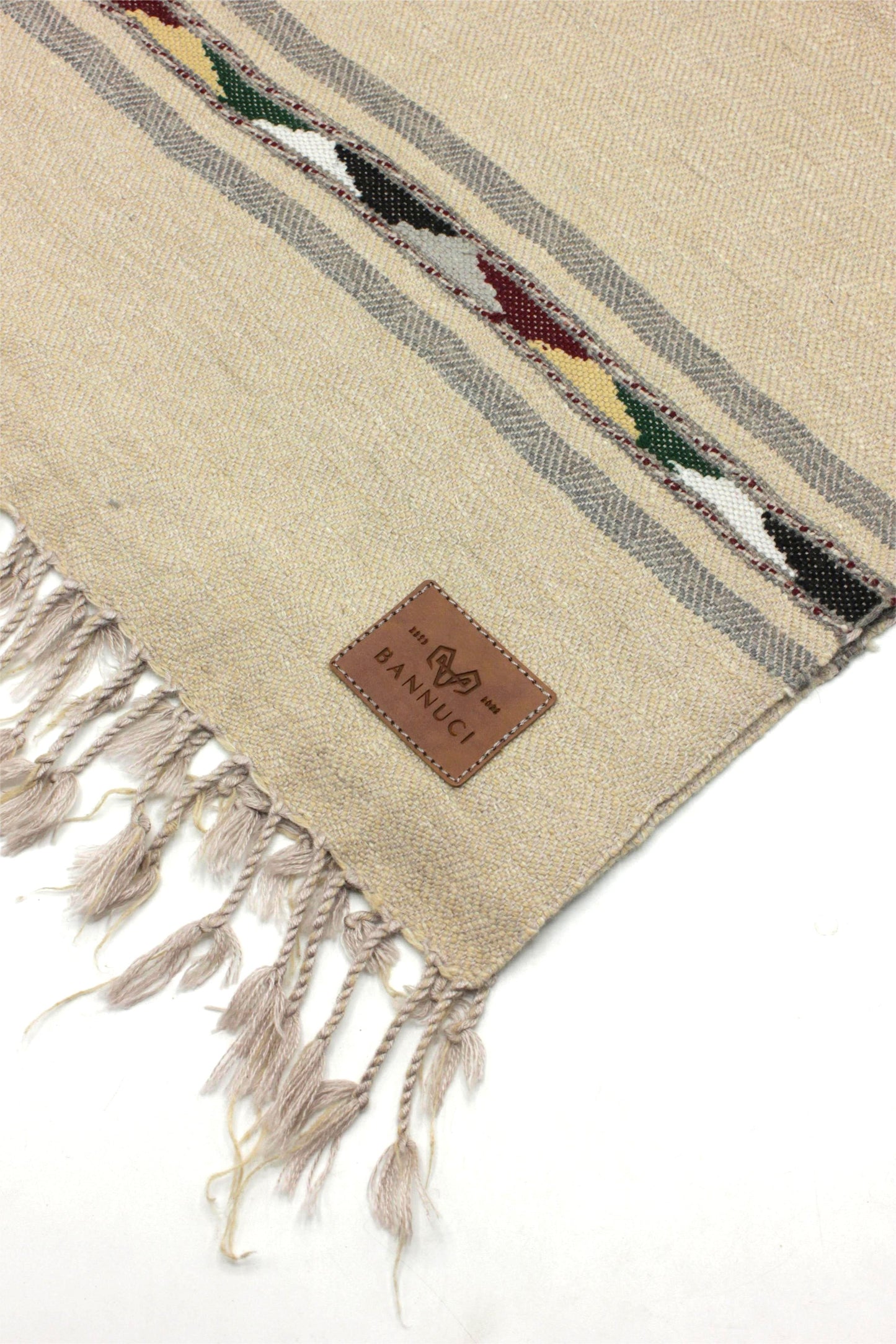 Premium Quality light beige stripped design muffler